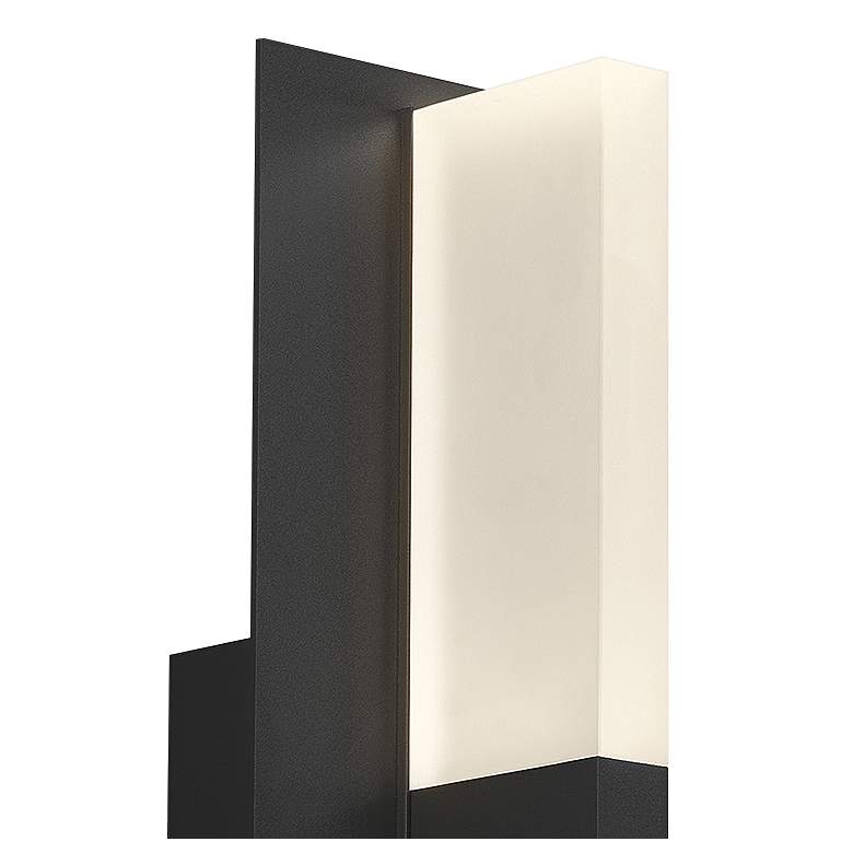 Image 2 Lyft 18 1/2" High Black White 4000K LED Outdoor Wall Light more views