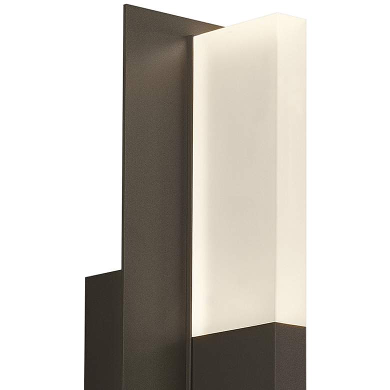 Image 2 Lyft 18 1/2" High Bronze White 2700K LED Outdoor Wall Light more views