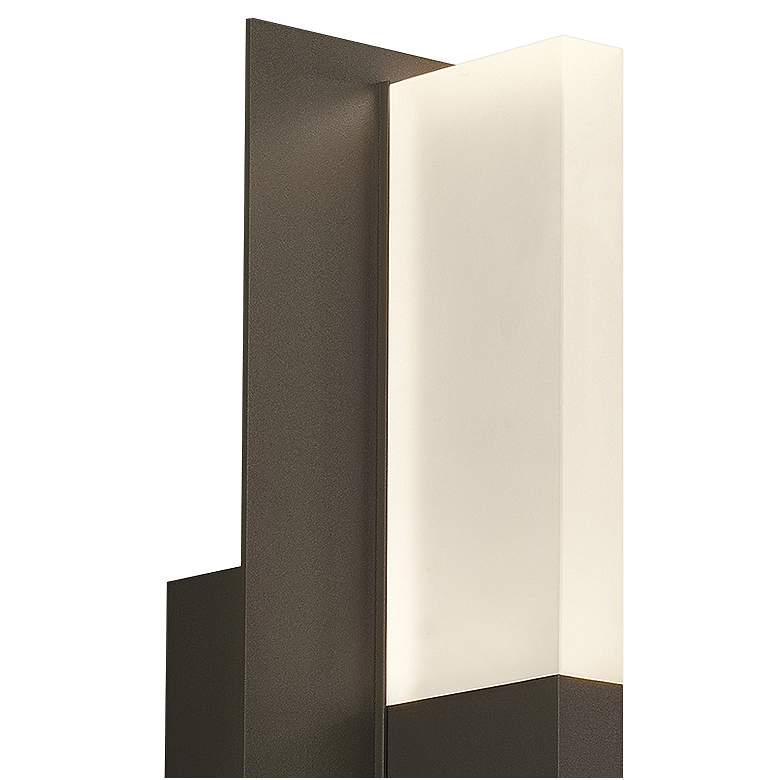 Image 2 Lyft 18 1/2" High Bronze White 4000K LED Outdoor Wall Light more views
