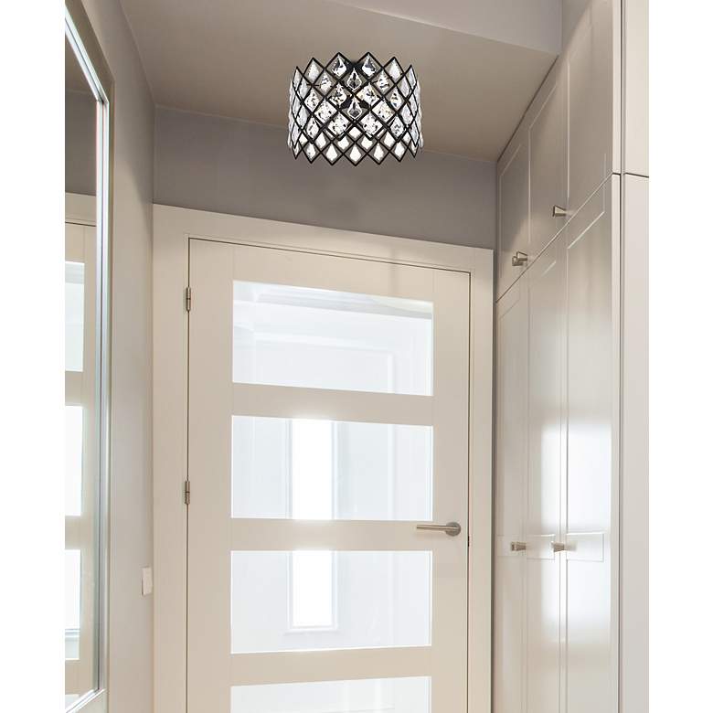 Image 4 Lyla 13" Flush Mount In Black more views