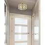 3_Lyla 13" Flush Mount In Brass more views