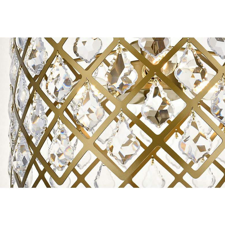 Image 7 Lyla 13" Flush Mount In Brass more views