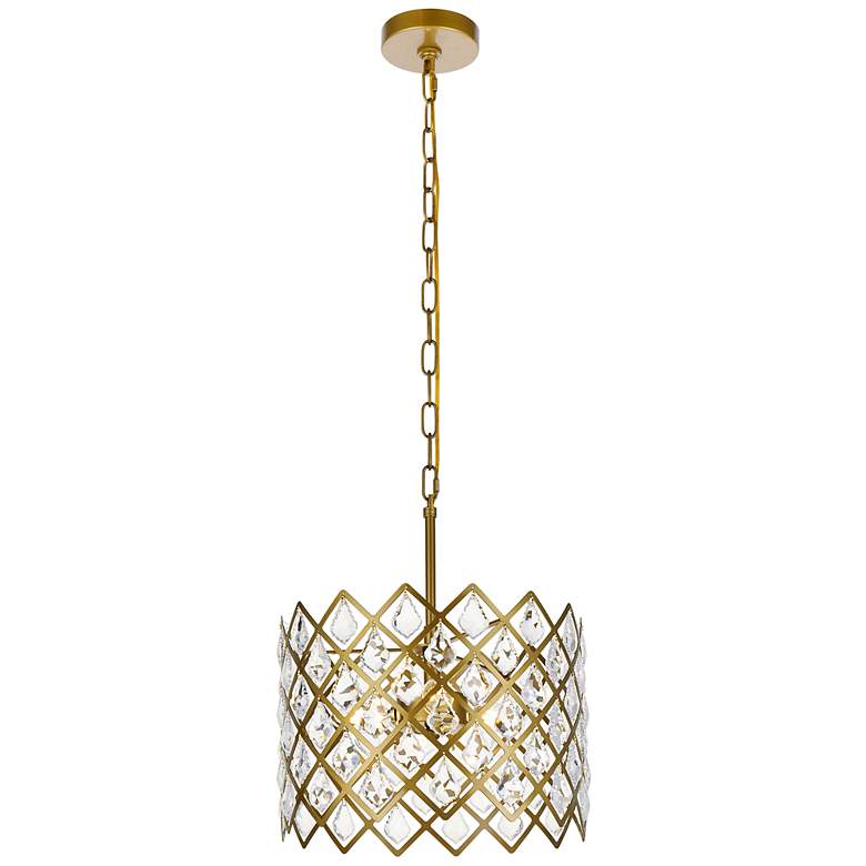 Image 2 Lyla 13" Pendant In Brass
