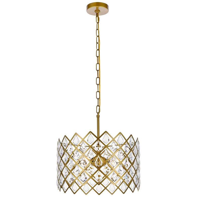 Image 2 Lyla 16" Pendant In Brass
