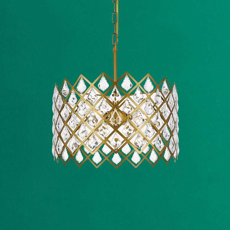 Image 1 Lyla 16" Pendant In Brass