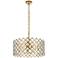 Lyla 21" Pendant In Brass