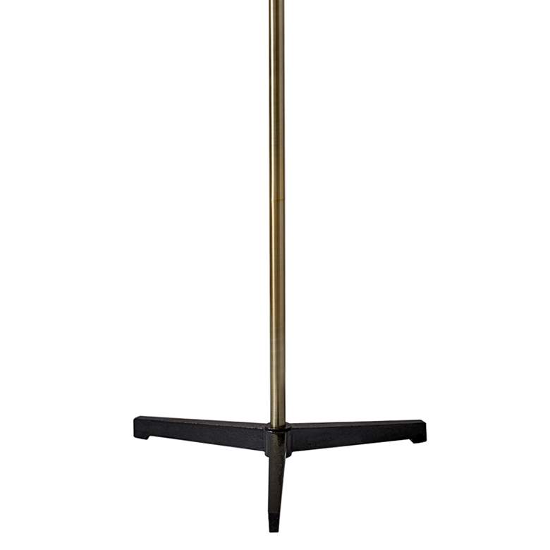 Image 4 Lyle Antique Brass 3-Arm Adjustable Task Floor Lamp more views