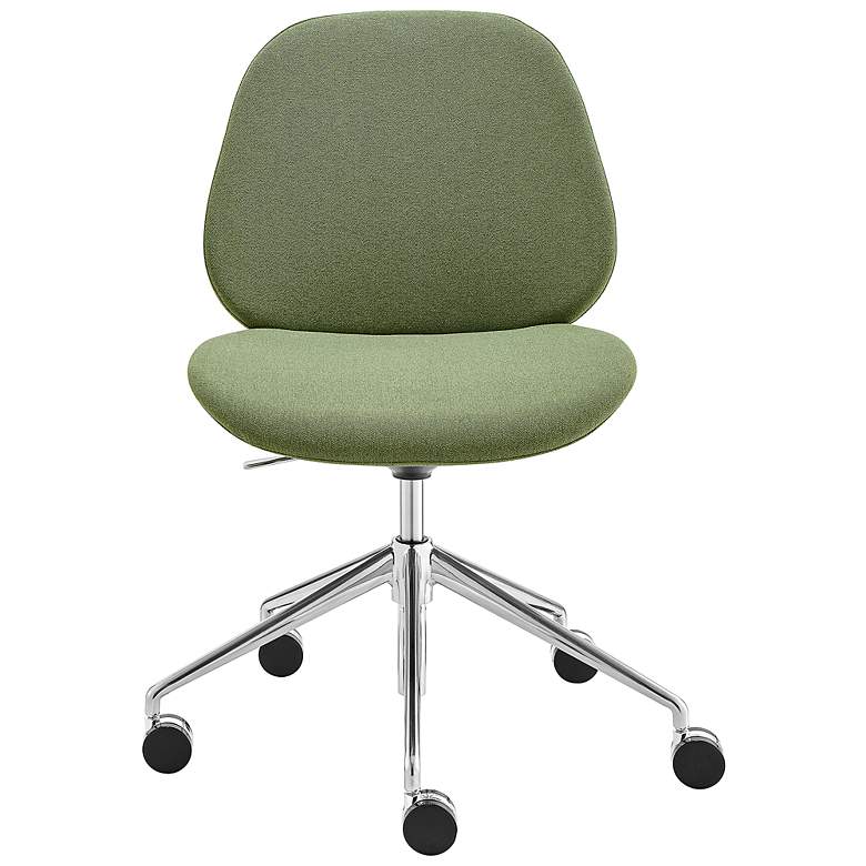 Image 5 Lyle Green Adjustable Swivel Office Chair more views