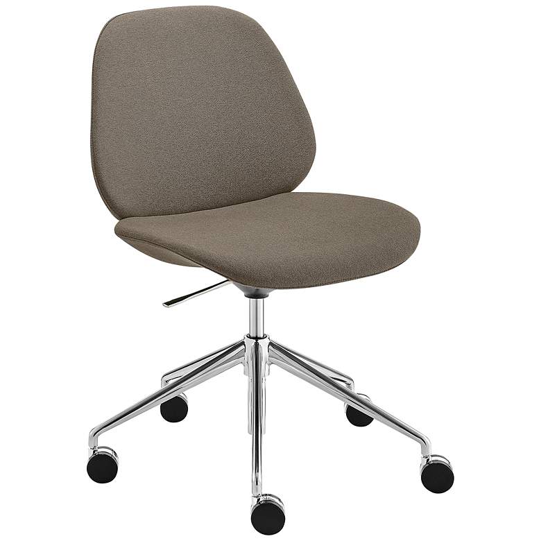 Image 1 Lyle Taupe Adjustable Swivel Office Chair