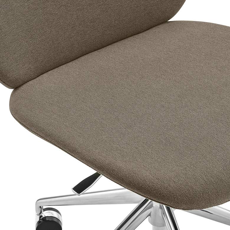 Image 3 Lyle Taupe Adjustable Swivel Office Chair more views