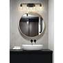 3_Lyna 30 1/2" Wide Matte Black 4-Light Vanity Bath Light more views