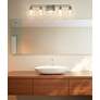 Thumbnail4 of Lyna 38 3/4" Wide Brushed Nickel 5-Light Vanity Bath Light more views