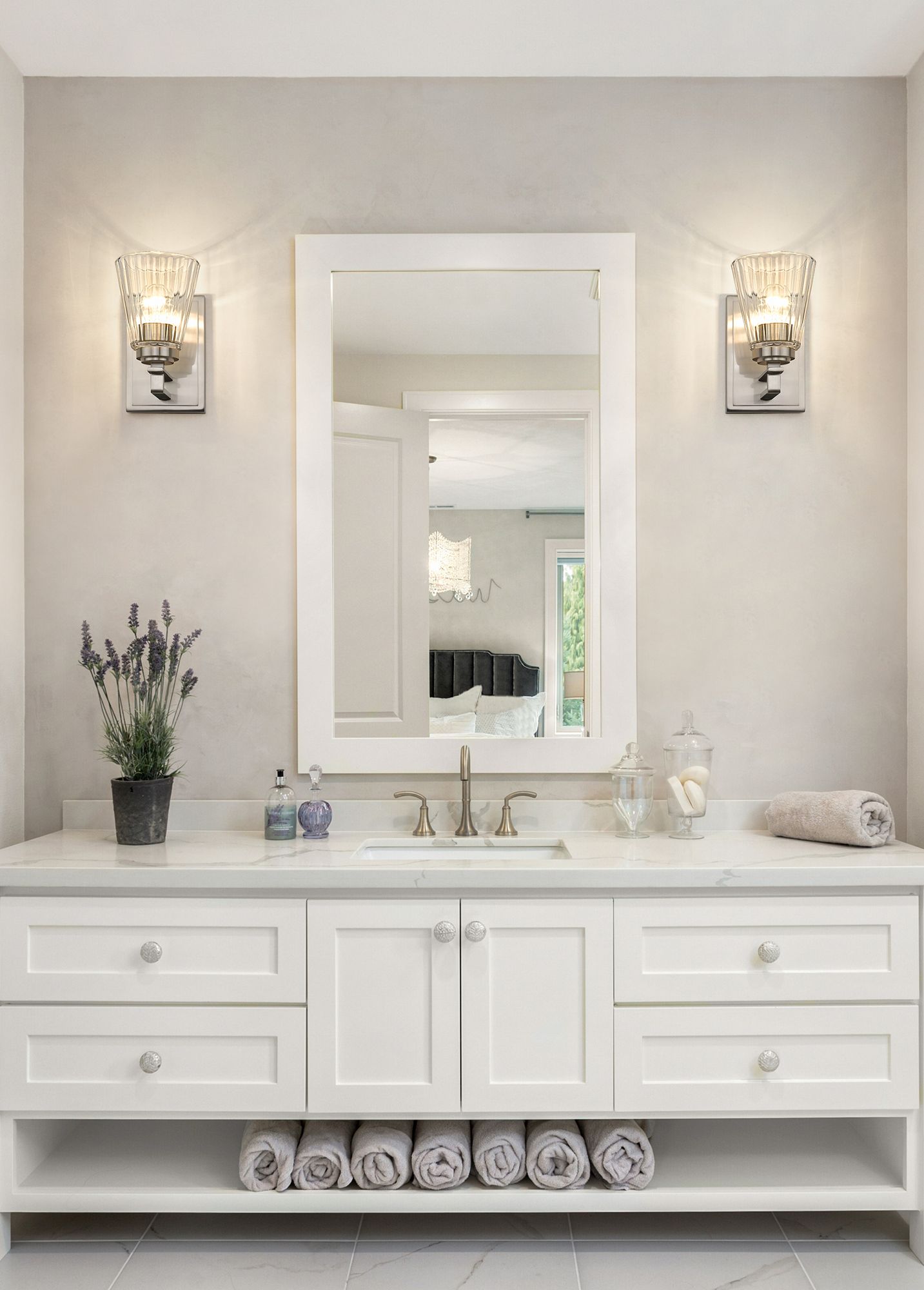 Image 4 Lyna 9" High Brushed Nickel Wall Sconce more views