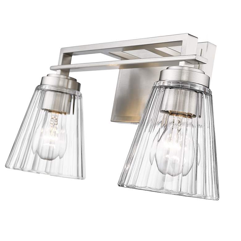 Image 6 Lyna by Z-Lite Brushed Nickel 2 Light Vanity more views