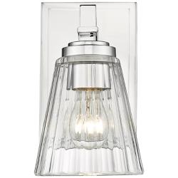 Lyna by Z-Lite Chrome 1 Light Wall Sconce