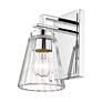 5_Lyna by Z-Lite Chrome 1 Light Wall Sconce more views