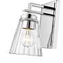 6_Lyna by Z-Lite Chrome 1 Light Wall Sconce more views