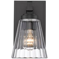 Lyna by Z-Lite Matte Black 1 Light Wall Sconce