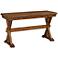Lyndal Flip-Top Harvest Wood Console Table