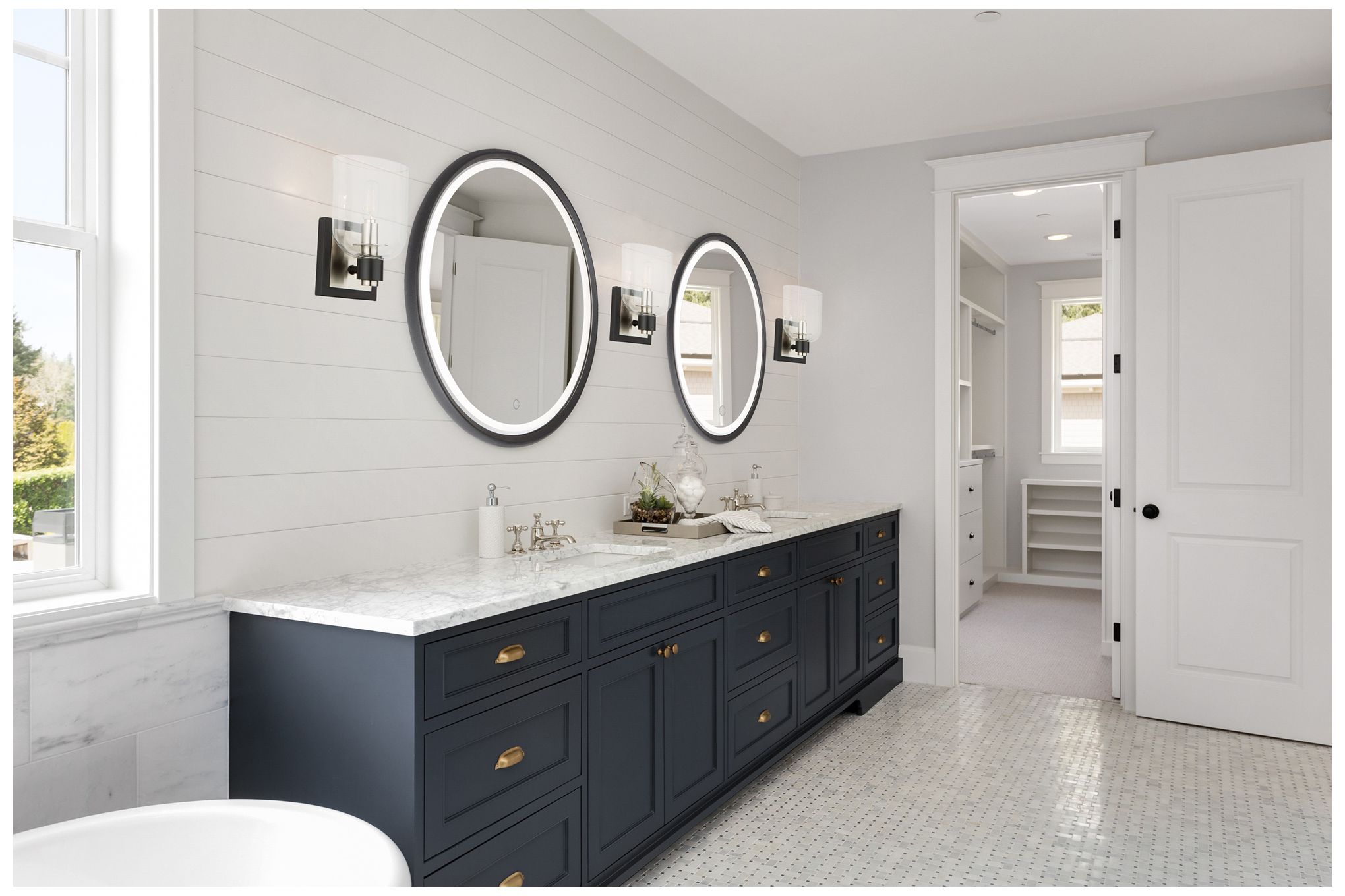 Image 2 Lyndon 10" High Black And Brushed Nickel Bathroom Sconce more views