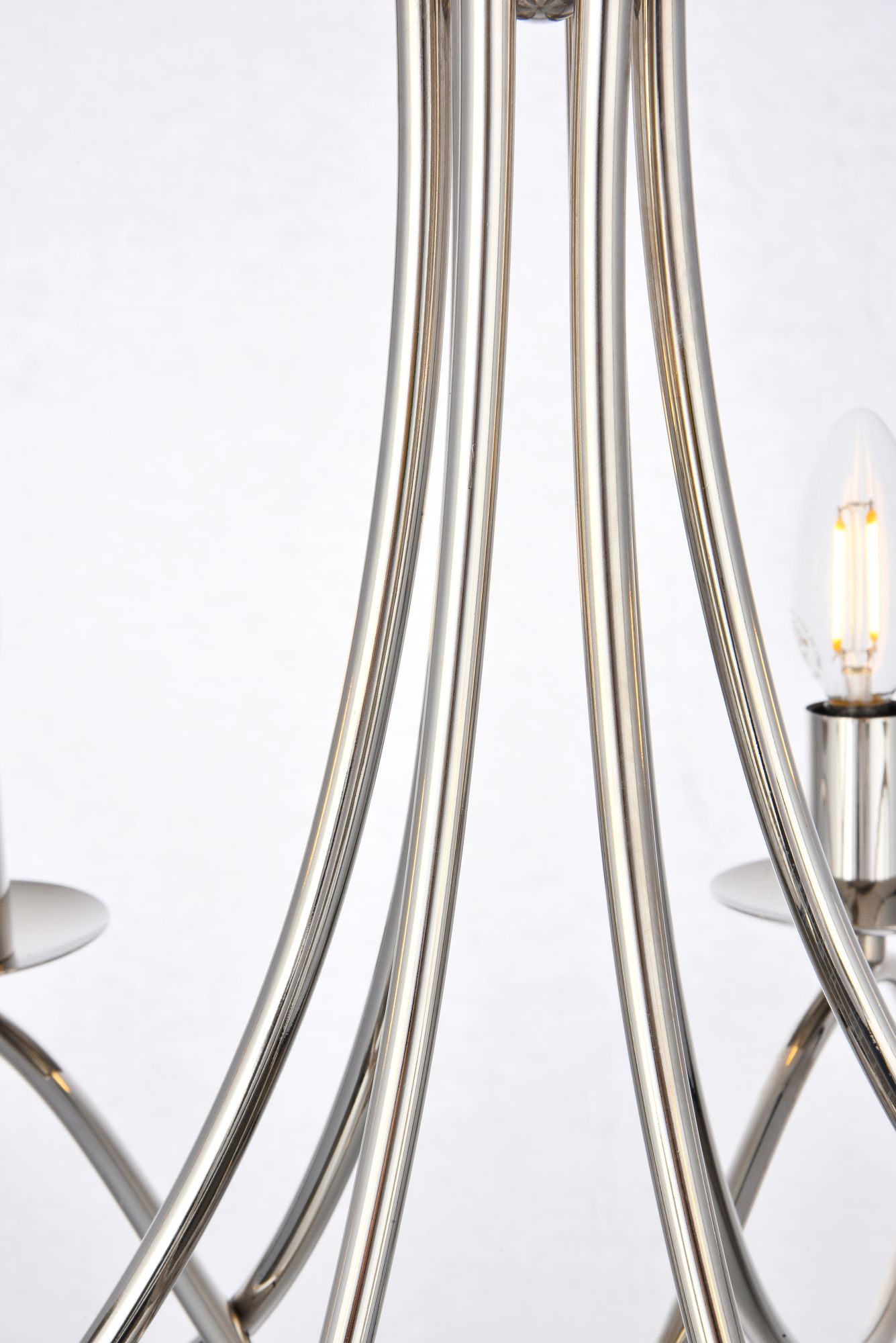 Lyndon 6 Lt Polished Nickel Pendant
