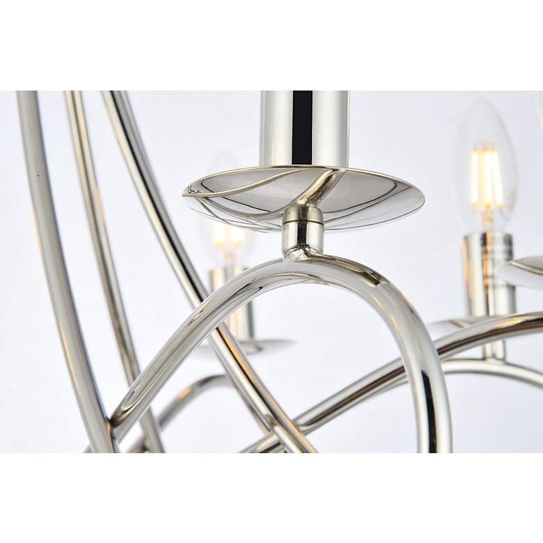 Image 2 Lyndon 8 Lt Polished Nickel Pendant more views