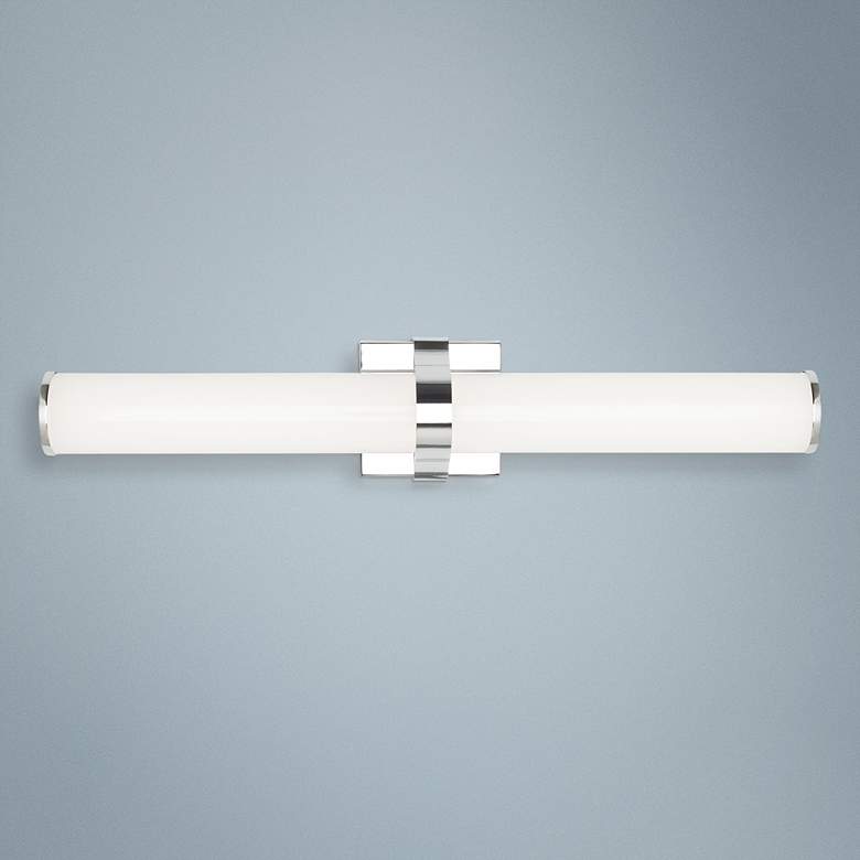 Image 1 Lynk 24" Wide Polished Chrome LED Bath Light