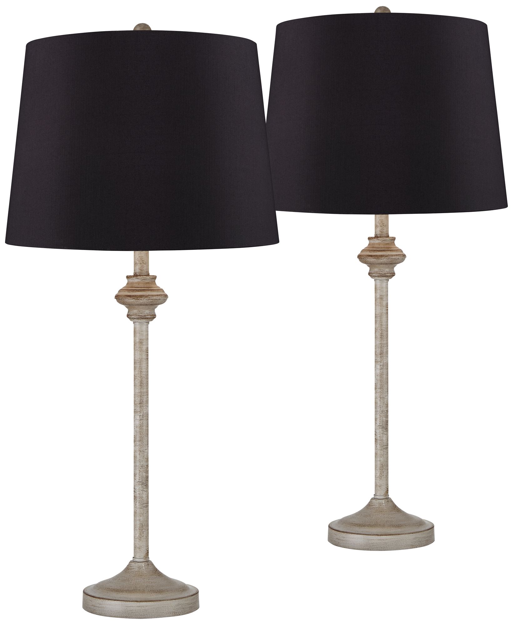 skinny black lamp