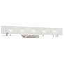 Lynne; 5 Light; Halogen Vanity Fixture with Frosted Glass; Lamps Included