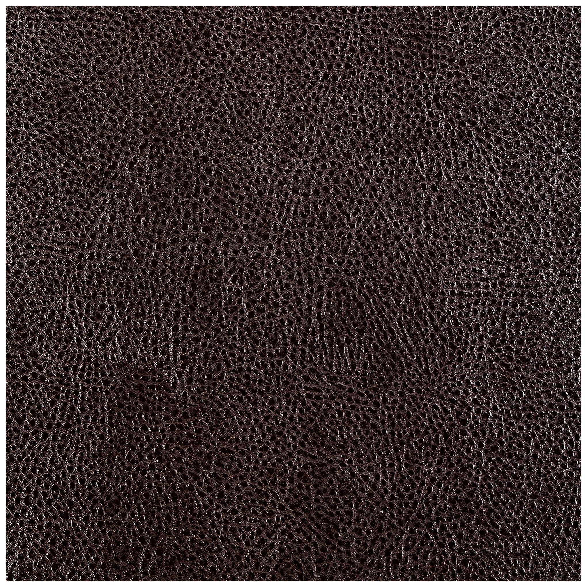 Lynof 30 in. Swivel Barstool in Brown Finish with Brown Faux Leather