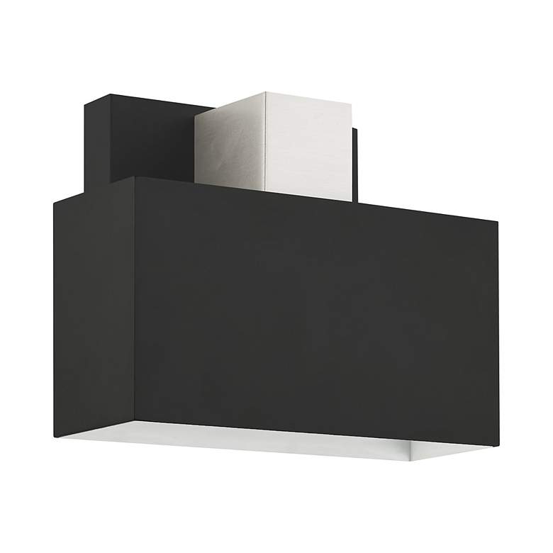 Image 4 Lynx 1 Light Black Outdoor ADA Wall Sconce more views
