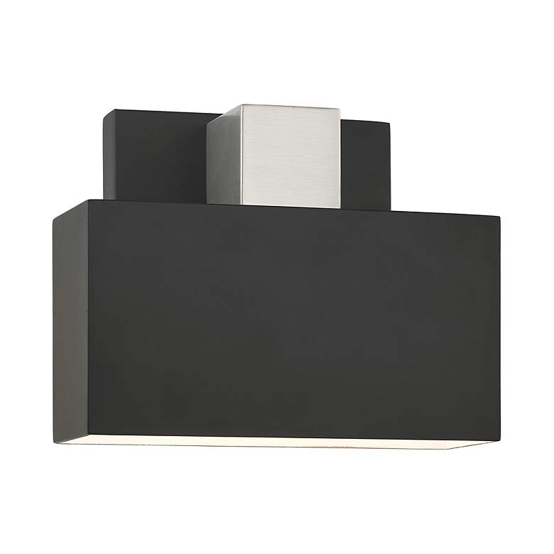 Image 5 Lynx 1 Light Black Outdoor ADA Wall Sconce more views