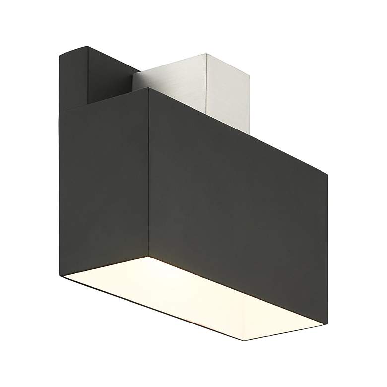 Image 7 Lynx 1 Light Black Outdoor ADA Wall Sconce more views