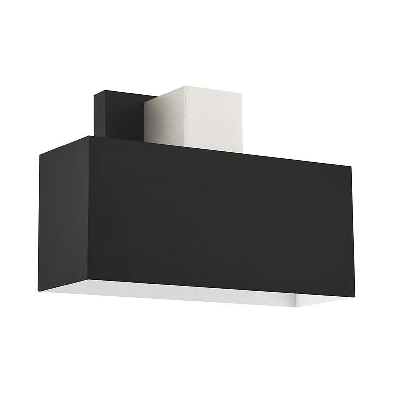 Image 4 Lynx 1 Light Black Outdoor ADA Wall Sconce more views