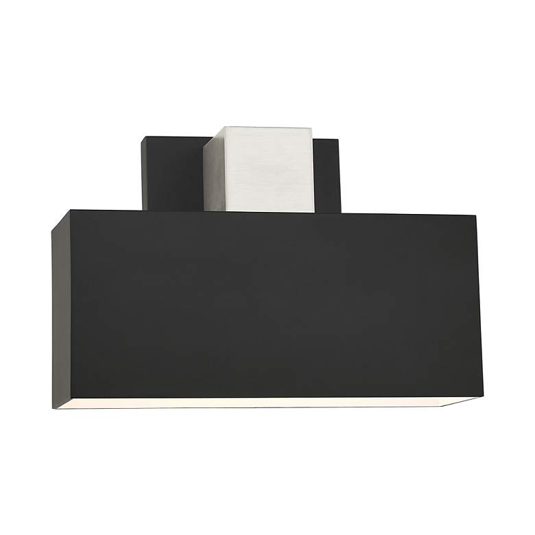 Image 5 Lynx 1 Light Black Outdoor ADA Wall Sconce more views