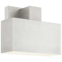 Lynx 1 Light Brushed Nickel Outdoor ADA Wall Sconce