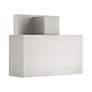 6_Lynx 1 Light Brushed Nickel Outdoor ADA Wall Sconce more views