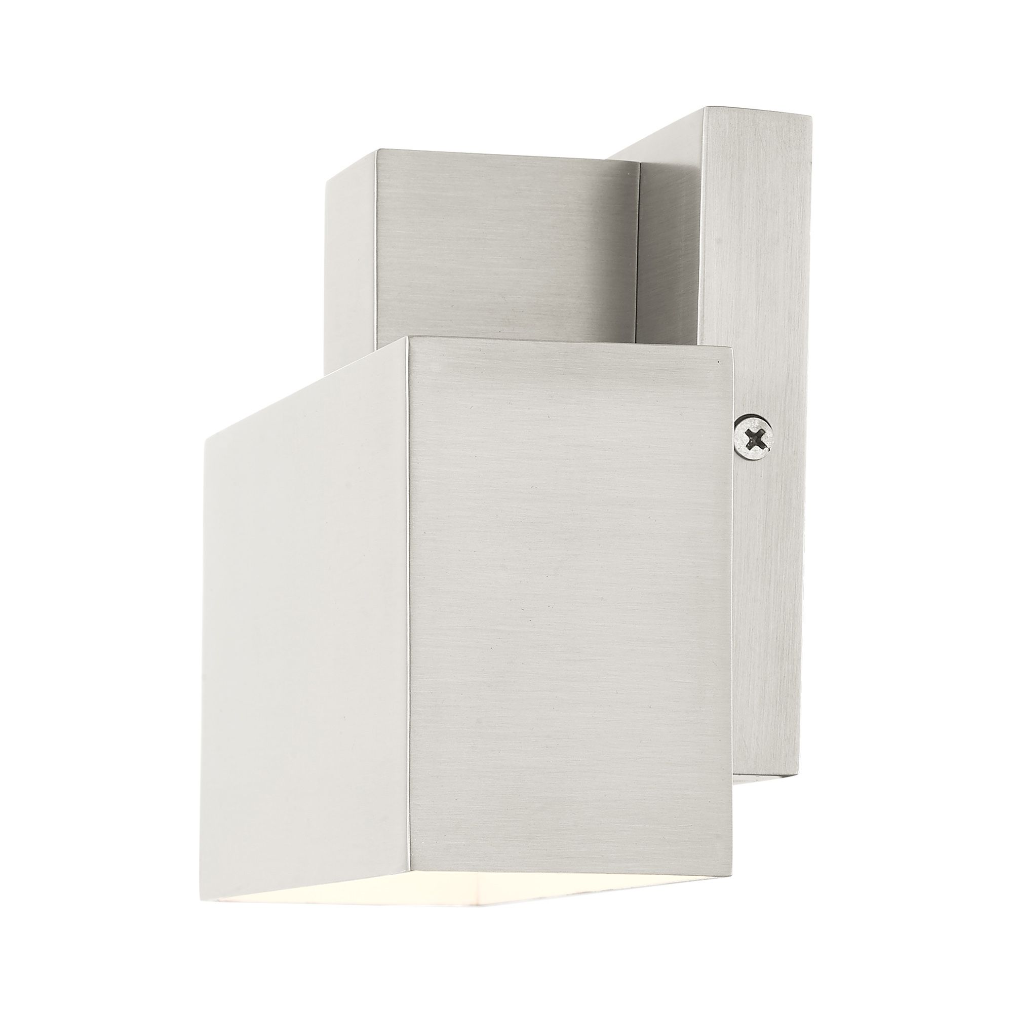 Lynx 1 Light Brushed Nickel Outdoor ADA Wall Sconce
