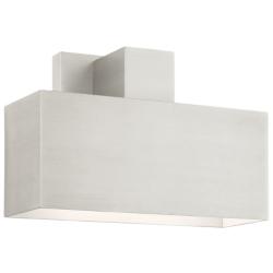 Lynx 1 Light Brushed Nickel Outdoor ADA Wall Sconce