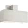 Lynx 1 Light Brushed Nickel Outdoor ADA Wall Sconce