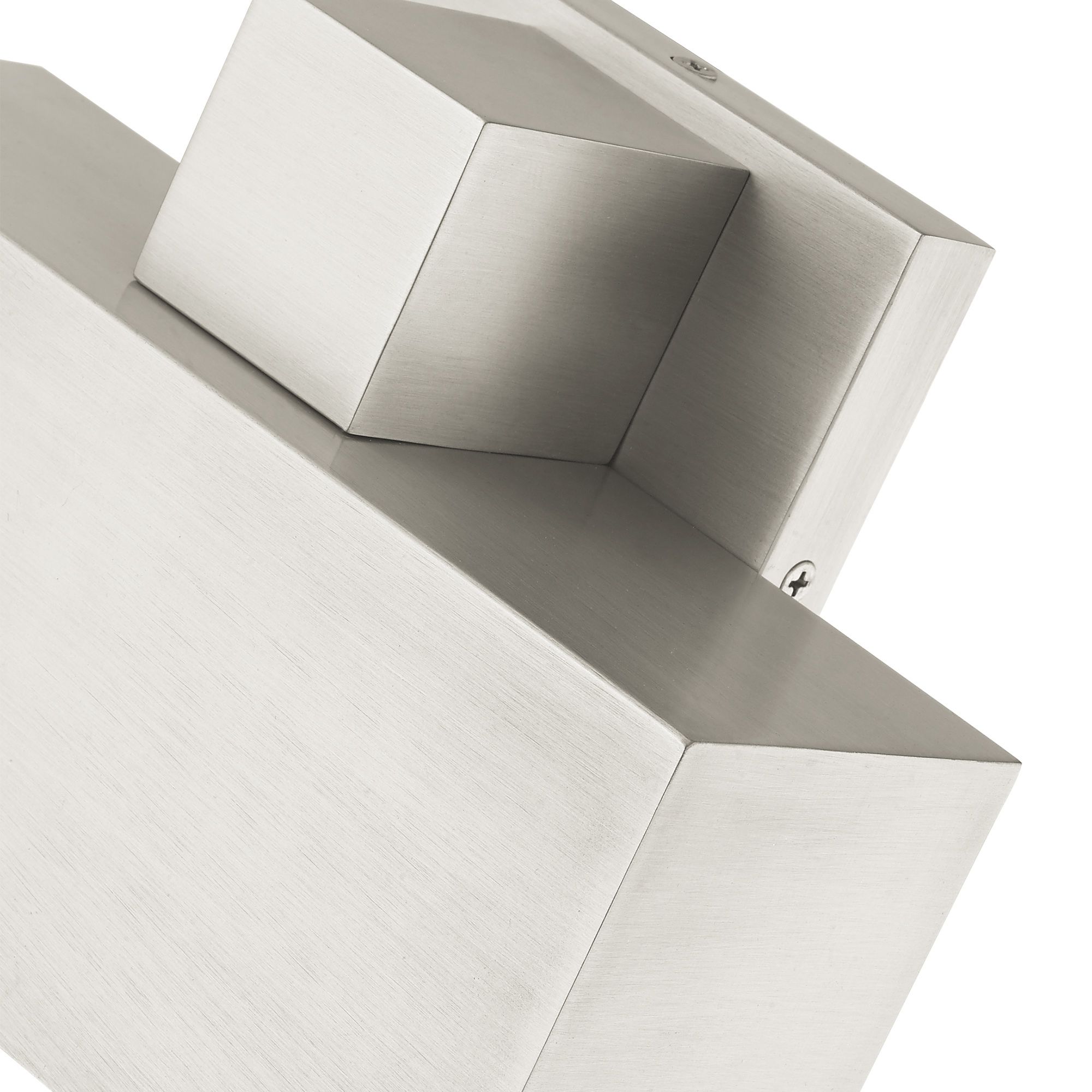 Lynx 1 Light Brushed Nickel Outdoor ADA Wall Sconce