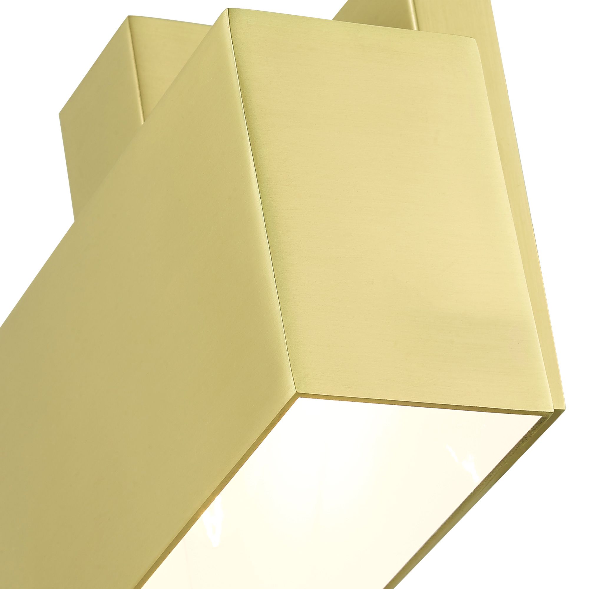 Lynx 1 Light Satin Brass Outdoor ADA Wall Sconce