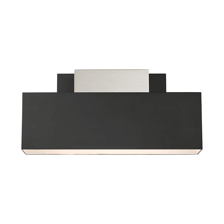 Image 5 Lynx 2 Light Black Outdoor ADA Wall Sconce more views