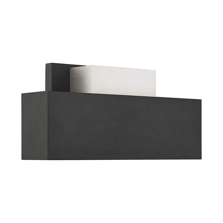 Image 6 Lynx 2 Light Black Outdoor ADA Wall Sconce more views