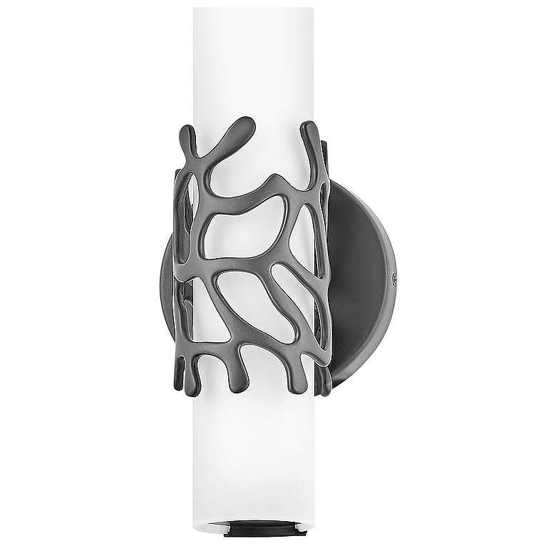 Image 2 Lyra 16" High Black Wall Sconce by Hinkley Lighting more views