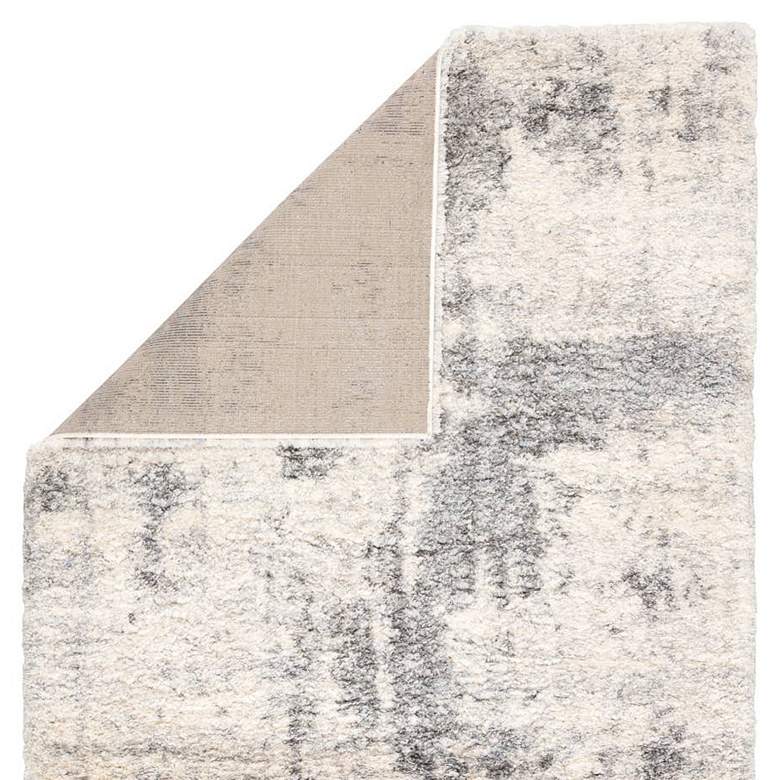 Image 3 Lyra Serenade LYR04 5'3"x7'7" Ivory Light Gray Shag Area more views