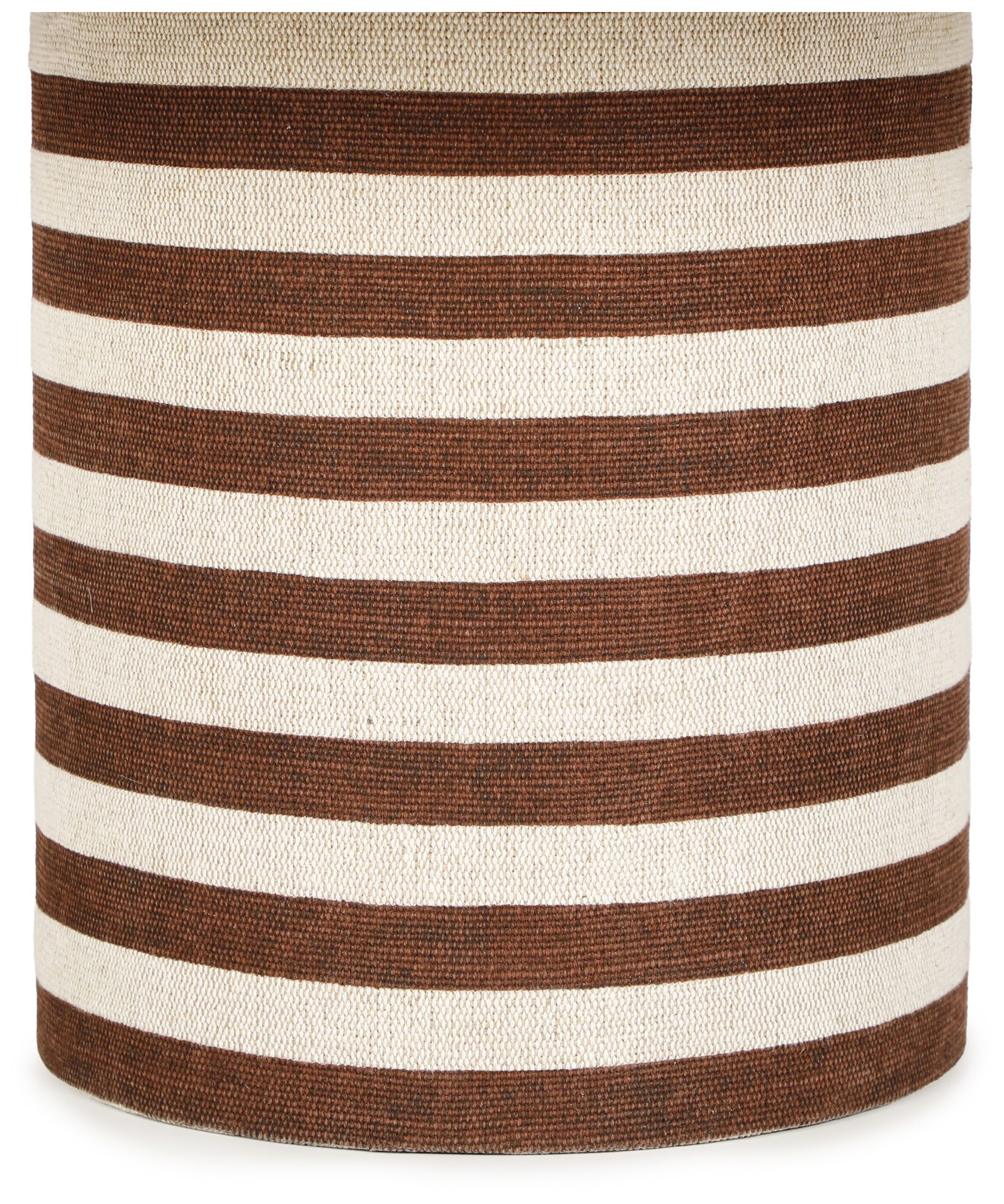 Image 4 Lyra Striped Cotton Jute Designer Coffee Table more views