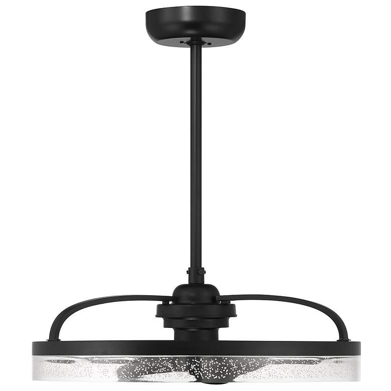 Image 2 Lyria LED Fan D'Lier in Matte Black more views