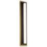 1_Lyrikal 26.9"H x 5.3"W 1-Light Wall Sconce in Black