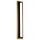 Lyrikal 26.9"H x 5.3"W 1-Light Wall Sconce in Black